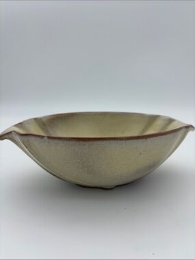 Vintage Frankoma Pottery Bowl #201 Plainsman Desert Gold Glaze